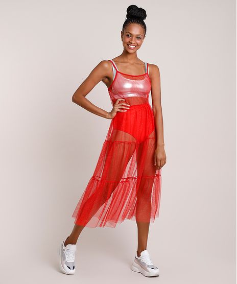 Vestido-Feminino-Carnaval-Mindset-Midi-em-Tule-com-Glitter-Alca-Fina-Vermelho-9934847-Vermelho_1