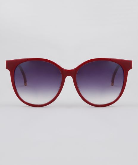 Oculos-de-Sol-Redondo-Feminino-Yessica-Vermelho-9911838-Vermelho_1