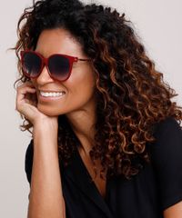 Oculos-de-Sol-Redondo-Feminino-Yessica-Vermelho-9911838-Vermelho_3