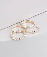 Kit-de-4-Aneis-Femininos-Folheados-Dourado-9797091-Dourado_2