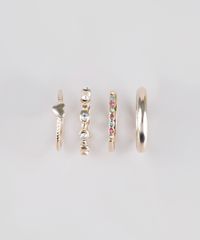 Kit-de-4-Aneis-Femininos-Folheados-Dourado-9797091-Dourado_4