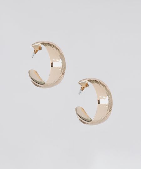 Brinco-Feminino-de-Argola-Texturizado-Dourado-9761513-Dourado_1