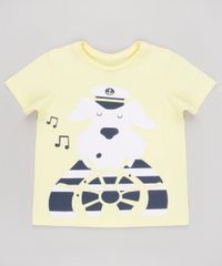 Camiseta-Infantil-Cachorro-Manga-Curta-Amarela-Claro-9910059-Amarelo_Claro_1