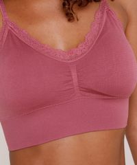 Top-Cropped-Sem-Costura-com-Renda-e-Bojo-Removivel-Sem-Aro-Rosa-Escuro-9773265-Rosa_Escuro_4