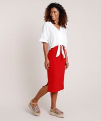 Saia-Feminina-Midi-Canelada-com-Fendas-Vermelha-9840832-Vermelho_3