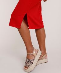 Saia-Feminina-Midi-Canelada-com-Fendas-Vermelha-9840832-Vermelho_4