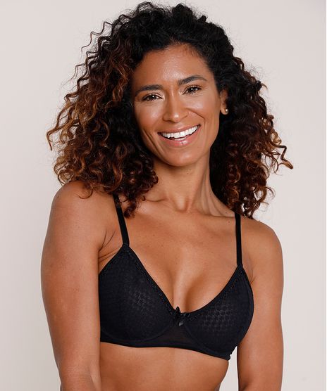 Sutia-Meia-Taca-em-Tule-com-Estampa-Floral-e-Aro-Sem-Bojo-Preto-9820900-Preto_1