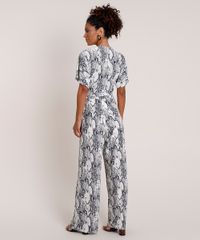 Macacao-Feminino-Transpassado-Estampado-Animal-Print-Cobra-com-Faixa-para-Amarrar-Manga-Curta-Off-White-9771931-Off_White_2