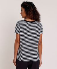 Blusa-Feminina-Listrada--Live-More--Manga-Curta-Decote-Redondo-Preta-9861764-Preto_2