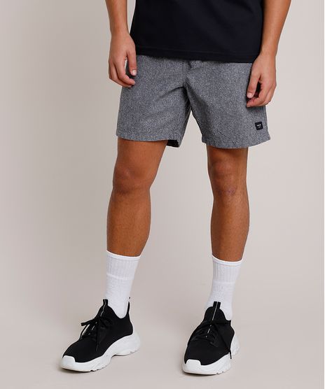 Short-Masculino-Relaxed-com-Bolsos-e-Cordao-Cinza-Mescla-Escuro-9867156-Cinza_Mescla_Escuro_1