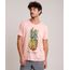 Camiseta-Masculina-Abacaxi-Manga-Curta-Gola-Careca-Coral-9847946-Coral_1