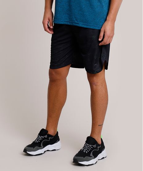 Bermuda-Masculina-Esportiva-Ace-Estampada-Animal-Print-Cobra-Preta-9856342-Preto_1