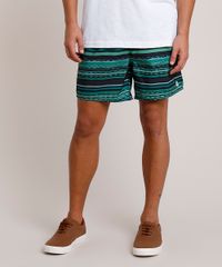 Short-Masculino-Estampado-Listrado-com-Bolsos-e-Cordao-Verde-9788117-Verde_1
