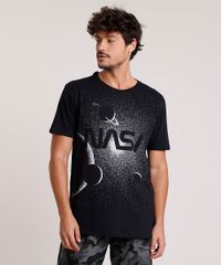 Camiseta-Masculina-NASA-Manga-Curta-Gola-Careca-Preta-9824490-Preto_1