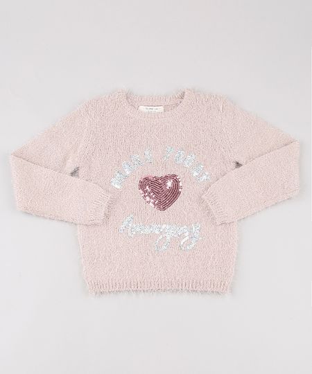 Sueter-Infantil-Felpado-com-Paetes--Make-Today-Amazing--Rose-9797540-Rose_1 Sueter-Infantil-Felpado-com-Paetes--Make-Today-Amazing--Rose-9797540-Rose_1