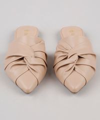 Mule-Feminino-Via-Uno-Bico-Fino-com-No-Bege-9840232-Bege_4