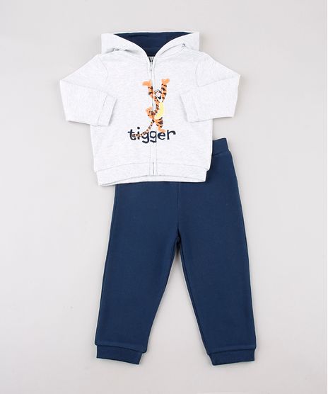 Conjunto-Infantil-Tigrao-de-Blusao-com-Capuz-Cinza-Mescla-Claro---Calca-em-Moletom-Felpado-Azul-Marinho-9685260-Azul_Marinho_1