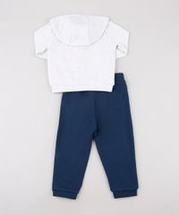 Conjunto-Infantil-Tigrao-de-Blusao-com-Capuz-Cinza-Mescla-Claro---Calca-em-Moletom-Felpado-Azul-Marinho-9685260-Azul_Marinho_2