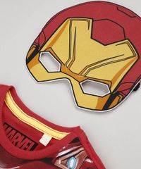 Camiseta-Infantil-Carnaval-Homem-de-Ferro-Manga-Curta---Mascara-Vermelha-9838317-Vermelho_5