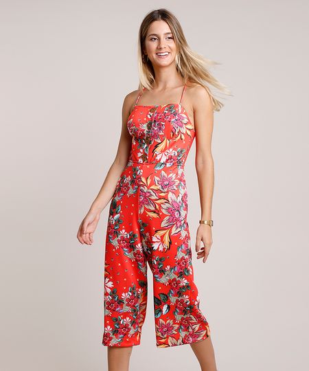 Macacao-Feminino-Pantacourt-Estampado-Floral-com-Botoes-Alca-Fina-Vermelho-9780553-Vermelho_1 Macacao-Feminino-Pantacourt-Estampado-Floral-com-Botoes-Alca-Fina-Vermelho-9780553-Vermelho_1