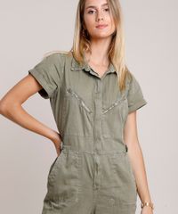 Macacao-de-Sarja-Feminino-com-Bolsos-Manga-Curta-Verde-Militar-9758585-Verde_Militar_4
