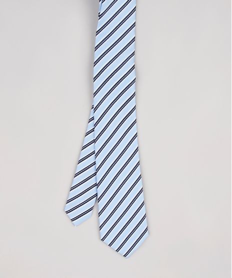 Gravata-Masculina-Listrada-em-Jacquard-Azul-Claro-9663762-Azul_Claro_1
