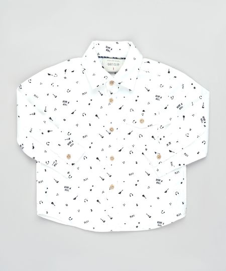 Camisa-Infantil-Estampada-Rock-n--Roll-com-Bolso-Manga-Longa-Off-White-9810824-Off_White_1