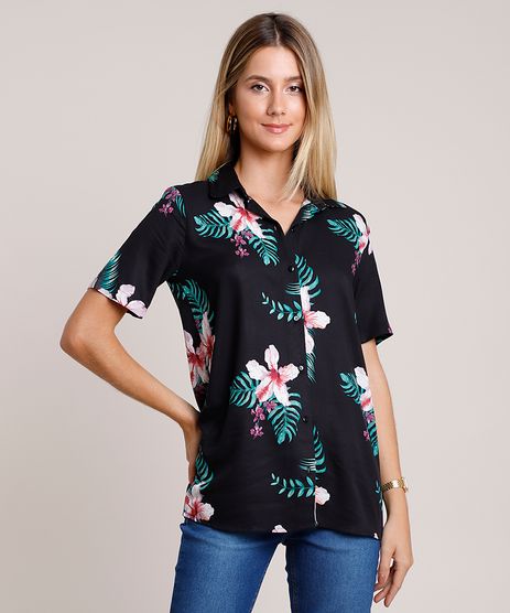 camiseta florida feminina