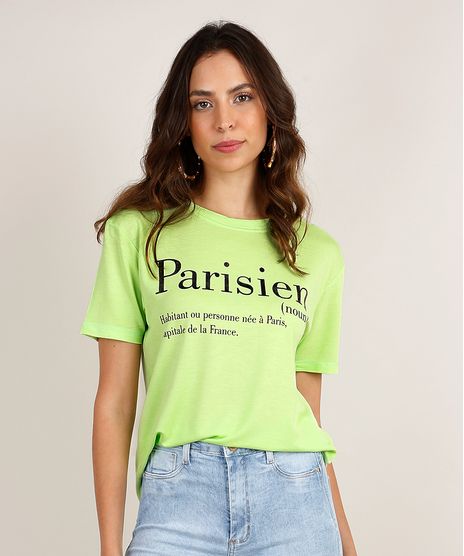 Blusa-Feminina--Parisien--Manga-Curta-Decote-Redondo-Verde-Claro-9891685-Verde_Claro_1