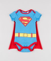 Body-Infantil-Carnaval-Super-Homem-com-Capa-Manga-Curta-Azul-9858163-Azul_1