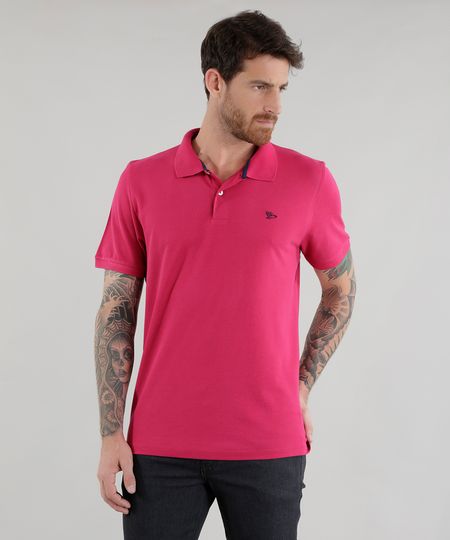 Polo-em-Piquet-Pink-8504374-Pink_1 Polo-em-Piquet-Pink-8504374-Pink_1