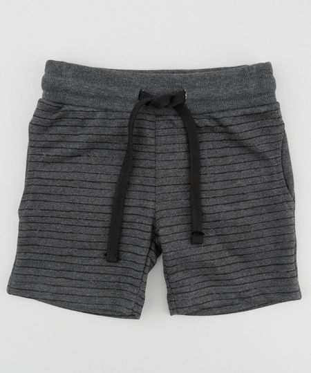 Bermuda-Listrada-em-Moletom-Chumbo-8573121-Chumbo_1 Bermuda-Listrada-em-Moletom-Chumbo-8573121-Chumbo_1