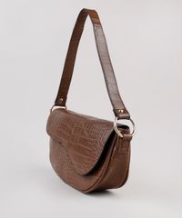 Bolsa-Feminina-Baguete-Media-Croco-Marrrom-9485388-Marrrom_5