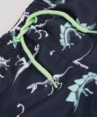 Bermuda-Surf-Infantil-Estampada-Esqueletos-de-Dinossauro-Azul-Marinho-9728400-Azul_Marinho_3