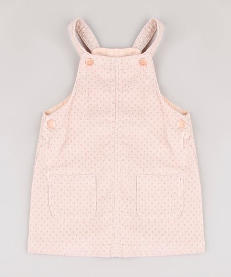 Salopete-Infantil-Estampada-de-Poa-em-Veludo-Cotele-com-Bolsos-Rose-9819954-Rose_1