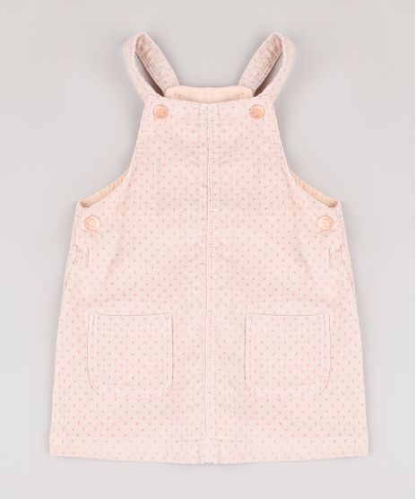 Salopete-Infantil-Estampada-de-Poa-em-Veludo-Cotele-com-Bolsos-Rose-9819954-Rose_1