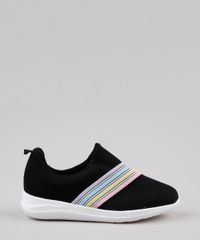 Tenis-Infantil-Molekinha-Running-com-Recorte-Listrado-Preto-9903546-Preto_2