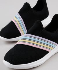 Tenis-Infantil-Molekinha-Running-com-Recorte-Listrado-Preto-9903546-Preto_5