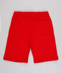Bermuda-Infantil-Basica-em-Moletom-com-Bolso-Barra-Dobrada-Vermelho-9936162-Vermelho_2