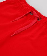 Bermuda-Infantil-Basica-em-Moletom-com-Bolso-Barra-Dobrada-Vermelho-9936162-Vermelho_3