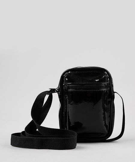 Bolsa-Shoulder-Bag-Unissex-Transversal-Pequena-em-Verniz-Preta-9844805-Preto_1 Bolsa-Shoulder-Bag-Unissex-Transversal-Pequena-em-Verniz-Preta-9844805-Preto_1