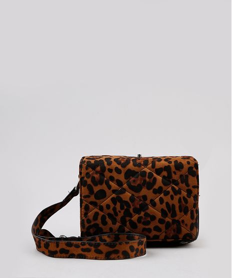 Bolsa-Feminina-Transversal-Pequena-Matelasse-Estampada-Animal-Print-Onca-em-Suede-Caramelo-9484074-Caramelo_1