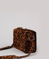 Bolsa-Feminina-Transversal-Pequena-Matelasse-Estampada-Animal-Print-Onca-em-Suede-Caramelo-9484074-Caramelo_4