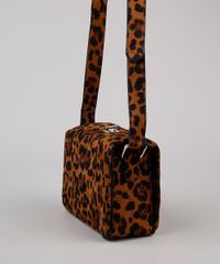 Bolsa-Feminina-Transversal-Pequena-Matelasse-Estampada-Animal-Print-Onca-em-Suede-Caramelo-9484074-Caramelo_5