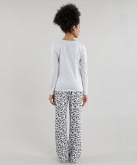 Pijama-Gato-Felix-Cinza-Mescla-8574232-Cinza_Mescla_2
