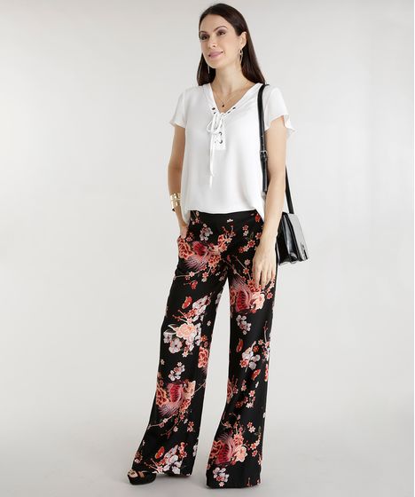 pantalona floral