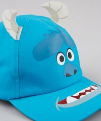 Bone-Infantil-Carnaval-Aba-Curva-James-Sullivan-Monstros-S-A--Azul-Claro-9888496-Azul_Claro_2