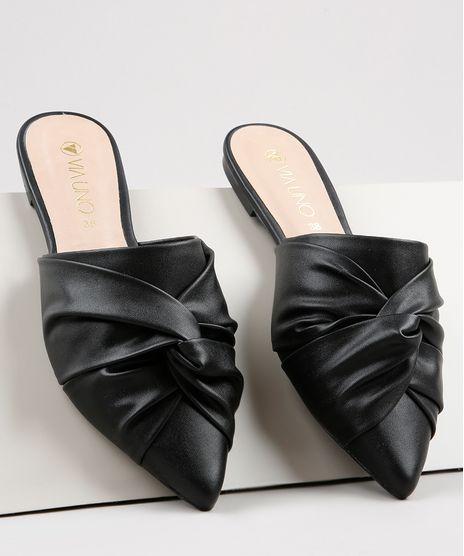 Mule-Feminino-Via-Uno-Bico-Fino-com-No-Preto-9840231-Preto_1