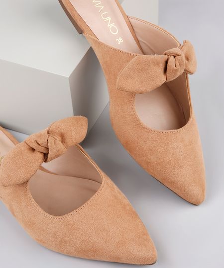 Mule-Feminino-Via-Uno-Bico-Fino-em-Suede-com-No-Bege-9837631-Bege_1 Mule-Feminino-Via-Uno-Bico-Fino-em-Suede-com-No-Bege-9837631-Bege_1