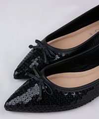 Sapatilha-Feminina-Via-Uno-Bico-Fino-em-Paete-com-Laco-Preta-9840216-Preto_3